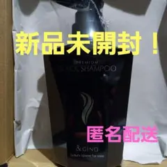 【新品未開封シュリンク付】ブラックシャンプー ＆GINO ②本セット ＆GINO アンドジーノ ブラックプレミアムシャンプー2本セット【新品