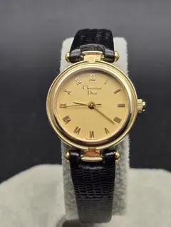 2026年最新】Christian Dior 文字盤カラー：ゴールド レディース