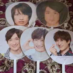 Kis-My-Ft2☆キスマイ　まとめ売り/ジャンボうちわ　宮田俊哉　5枚