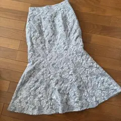 SAISON DE PAPILLON マーメイドスカート　ミモレ丈　Sサイズ