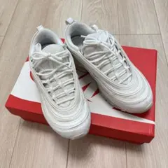 ナイキ　NIKE エアマックス97 24㎝ ホワイト　スニーカー