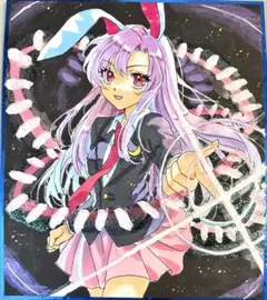 y*i様 【中色紙】東方project イラスト　鈴仙・優曇華院・イナバ