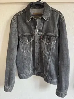 リーバイス先染ブラックデニムジャケット 70505