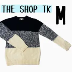 THE SHOP TK ボーダー ニット メンズ