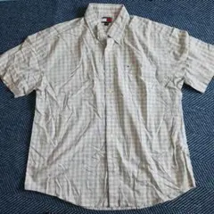 TOMMY HILFIGER チェック柄 半袖シャツ XLのサムネイル