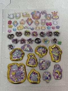 シールセット シール帳 ボンボンドロップ シャカシャカシール おはじきシール