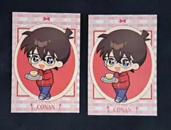 コナン ミニキャラ キッチン ポストカード