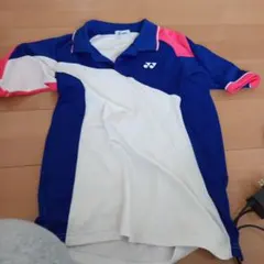 YONEX 吸汗速乾 ポロシャツ 青/白/ピンク