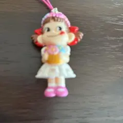 不二家 ペコちゃん ストラップ
