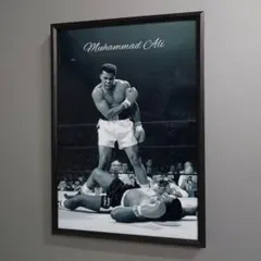 No.433 モハメドアリ A4 ポスター 写真 アート スポーツ ボクシング