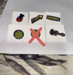 Mrs.GREENAPPLE2018ENSEMBLETOUR ピンバッジ5つ