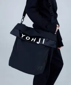 Y-3 パッカブルショルダーバッグ ロゴ プリント 2WAY トートのサムネイル