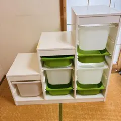 直接引取☆イケア TROFASTトロファスト 2台 おもちゃ収納 IKEA - メルカリ