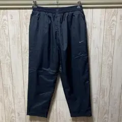 NIKE 90s 00s ナイロンパンツ オールド ワンポイント刺繍 裏ボア