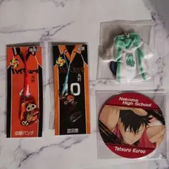 ハイキュー!!　ご当地アクリルキーホルダー　ユニフォームストラップ　コースター