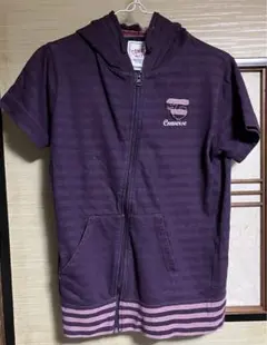 コンバース，レディースフード付きパーカーポケットあり