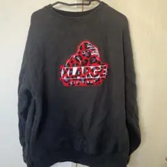 X-LARGE ブラック トレーナー