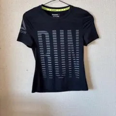 Reebok ACTIVCHILL ランニングTシャツ 黒 XS