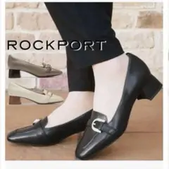 ROCKPORT レディース ローファー 22.5cm 4cmヒール