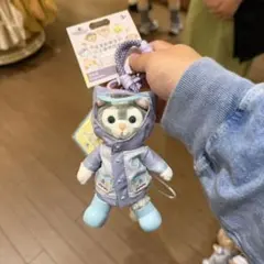 ⬛️上海ディズニーランド ジェラトーニぬいぐるみキーチェーン レインコート