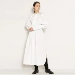美品✨24年モデル】HYKE バルーンスリーブ シャツワンピース ハイク