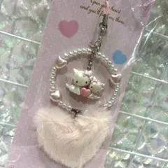 チャーミーキティ⭐︎シャンデリアキーホルダー ストラップ