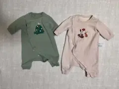 ユニクロ カバーオール 60cm 2着セット