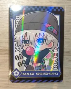 凪誠士郎 ブルーロック ブルロ 限定 海外 カフェ ホログラムカード