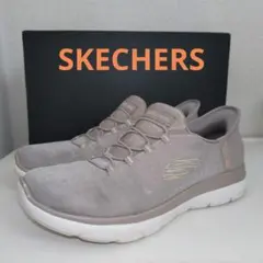 スケッチャーズ　SKECHERS　スリッポン　スニーカー