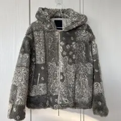 タトラス　ペイズリー柄　ボア　フリース　ジャケット　サイズ02