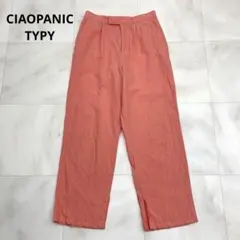 ◆ CIAOPANIC TYPY チャオパニックティピー リネン カラーパンツ