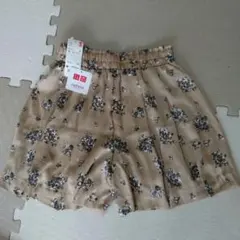 値下げ!【新品】サテン キュロット