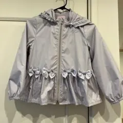 メゾピアノ 薄紫色ジャケット フード付き