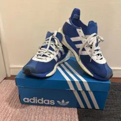 ヒューマンメイド × アディダス コラボ 2020 スニーカー 青 adidas