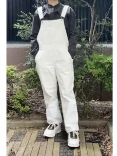GU ホワイトオーバーオール Mサイズ