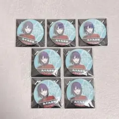 物語シリーズ 缶バッジ 缶バッチ ウエダハジメ 阿良々木暦 真宵 斧乃木 