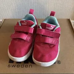 PUMA ピンク ベビーシューズ　13cm