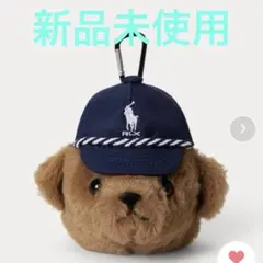 RLX GOLF ゴルフボールポーチ 新品 RLXラルフローレン　ポロベア　クマ