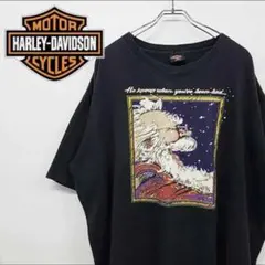 古着 90s USA製 ハーレーダビッドソン 限定 カリフォルニア州店 Tシャツ
