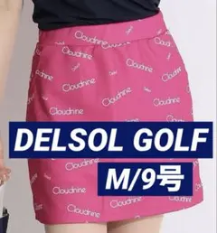 新品■デルソルゴルフ■レディース　スカート M ゴルフウェア