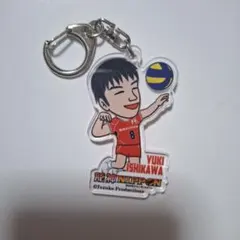 龍神NIPPON　石川祐希選手　ラバーキーホルダー　1個 石川祐希 龍神NIPPON 日本男子バレー チャームキーホルダー♡【新品
