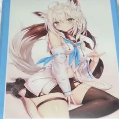 ホロライブ 白上フブキ 和服 剣士 スリーブ ミッドナイトブルー - メルカリ