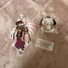 TRIGGER 九条天 九尾の狐 アクスタ 缶バッジ