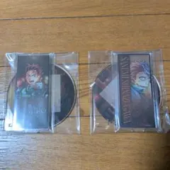 鬼滅の刃　アクリルスタンドコースター　炭治郎　不死川実弥