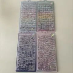 【正規品】ボンボンドロップシールミニ 4枚セット