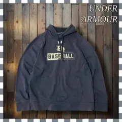UnderArmourアンダーアーマー カレッジ系ロゴプルオーバー パーカーM