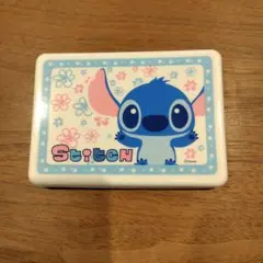 ディズニー　スティッチ　サンドウィッチケース　おにぎり入れ