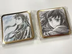 鬼滅の刃 時透無一郎 ダイニング くじ 缶バッジ 2点