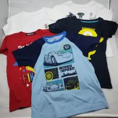 ユニクロなどポケモンミニオンカーズTシャツ110×5枚まとめ売り