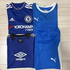 アディダス アンブロ プーマ　サッカー シャツ パンツ セット　140